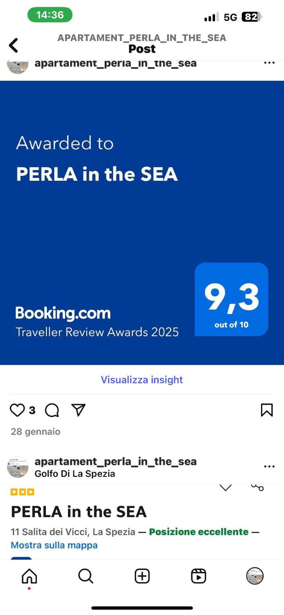 Perla In The Sea Διαμέρισμα Λα Σπέτσια Εξωτερικό φωτογραφία